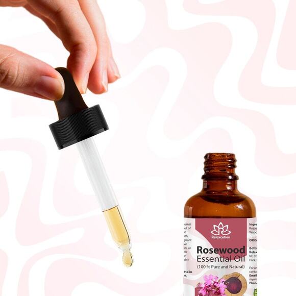 Rosewood Essential Oil in Amber Bottle - Picture 6 of 10